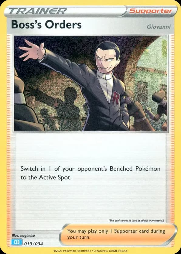 Boss's Orders