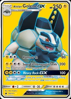 Alolan Golem-GX