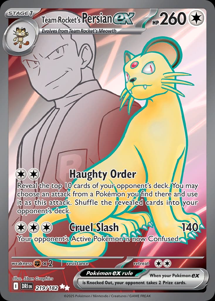Team Rocket's Persian ex