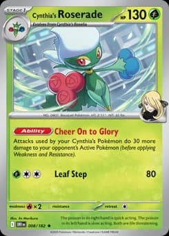 Cynthia's Roserade