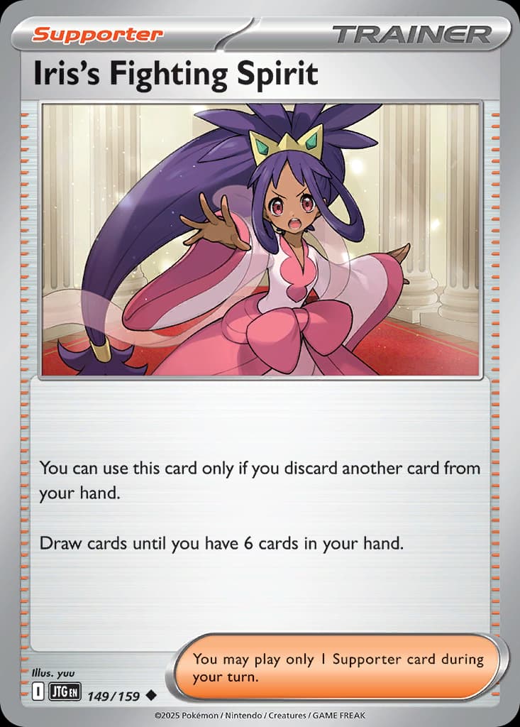 Iris's Fighting Spirit